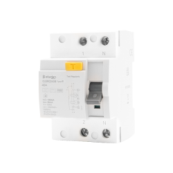 Scolmore CU3RCD40B Elucian 2 Pole Bi-Directional 40A 30mA RCCB (Type B)
