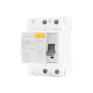 Scolmore CU3RCD40B Elucian 2 Pole Bi-Directional 40A 30mA RCCB (Type B)