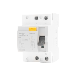 Scolmore CU3RCD63B Elucian 2 Pole Bi-Directional 63A 30mA RCCB (Type B)