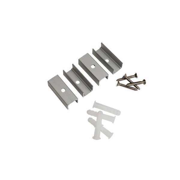 Robus RVNSC-23 Vegas Neon Flex Short Clip Accessory aluminium (Pack Size 10)