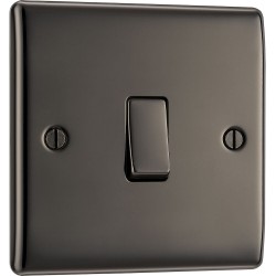 BG Electrical NBN13 Nexus Metal Black Nickel 20A 16AX Intermediate Switch
