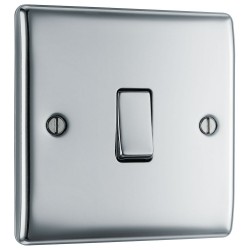 BG Electrical NPC13 Nexus Metal Polished Chrome 20A 16AX Intermediate Switch