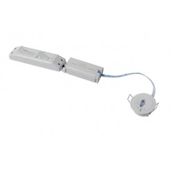 Robus RDDLOCDT-01 Desmond 1.5W Non-Maintained Emergency LED Downlight Open and Corridor Dual Test white
