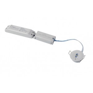 Robus RDDLOCDT-01 Desmond 1.5W Non-Maintained Emergency LED Downlight Open and Corridor Dual Test white