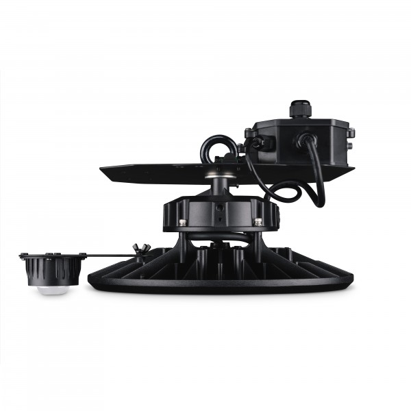 JCC Lighting JC040411 Toughbay Pro High Output 200W (150W & 100W) 4000K IP65 1-10V 120° Emergency Self Test