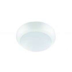 Integral LED ILBHA070 Tough Shell Pro Bulkhead 325mm Dia IP66 8/12/16W 3000/4000/6000KIK10 110 Beam Non-Dimm White 120lm/W