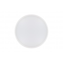 Integral LED ILBHC005 Slimline Ceiling/Wall Light 250mm Dia IP54 1056lm 12W 4000K IK10 120 Beam Non-Dimm White 88lm/W