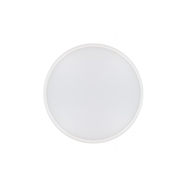Integral LED ILBHC005 Slimline Ceiling/Wall Light 250mm Dia IP54 1056lm 12W 4000K IK10 120 Beam Non-Dimm White 88lm/W