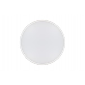 Integral LED ILBHC005 Slimline Ceiling/Wall Light 250mm Dia IP54 1056lm 12W 4000K IK10 120 Beam Non-Dimm White 88lm/W