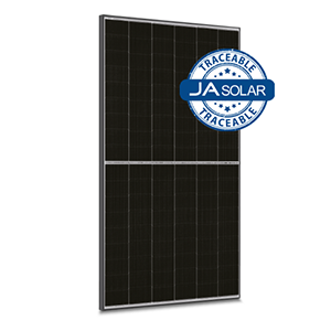 JA Solar JAM54D-40-465-LB-TSLC-MC4 465W N-type Double Glass Bifacial LB Traceable Low carbon MC4-EVO2 connectors Black Frame