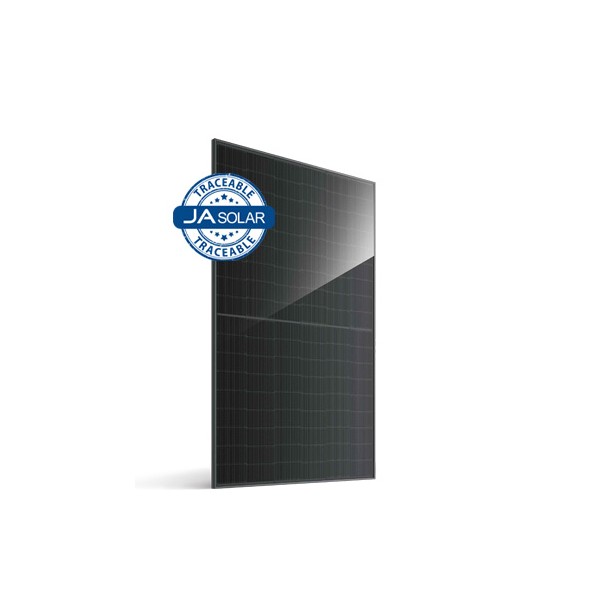 JA Solar JAM54D-41-460-LR-TS-AB-MC4 460W N-type Double Glass Monofacial LR Traceable 54 Cell All Black MC4