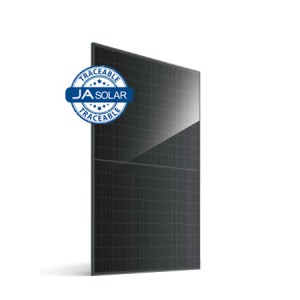 JA Solar JAM54D-41-460-LR-TS-AB-MC4 460W N-type Double Glass Monofacial LR Traceable 54 Cell All Black MC4