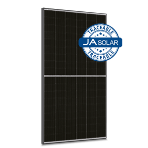 JA Solar JAM54D-40-465-LB-TS-MC4 465W N-type Double Glass Bifacial LB Traceable MC4 connectors Black Frame