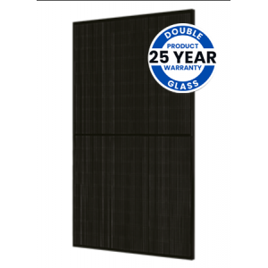 JA Solar JAM54D-41-465-LR-TS-AB-MC4 465W N-type Double Glass Monofacial LR Traceable 54 Cell All Black MC4