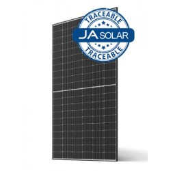 JA Solar JAM60D-42-535-LB-TS-BF 535W N-type TOPCon MBB Traceable Double Glass Bifacial 60 Cell Black Frame MC4