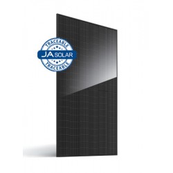 JA Solar JAM60D-41-505-LB-TS-AB-MC4 505W N-type TOPCon Traceable Double Glass Bifacial 60 Cell All Black MC4