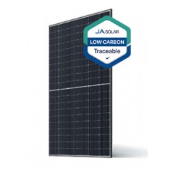 JA Solar JAM60D-42-535-LB-TSLC-BF 535W N-type TOPCon MBB Traceable Low Carbon Double Glass Bifacial 60 Cell Black Frame MC4