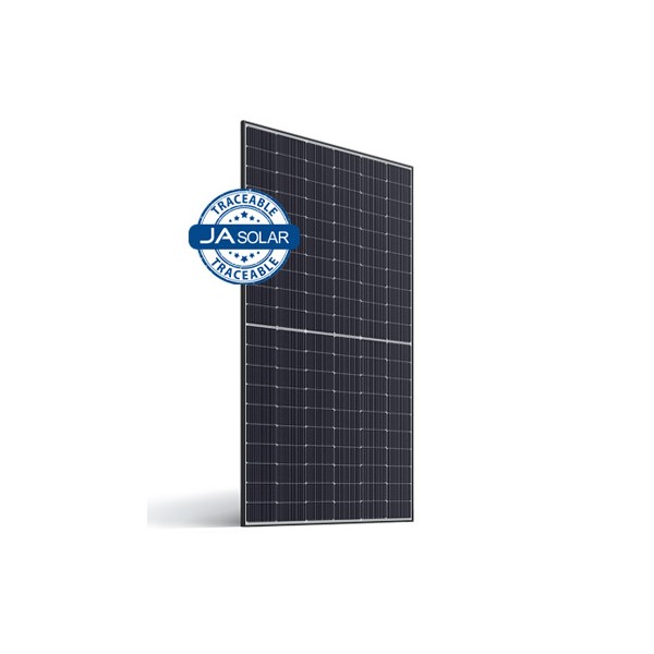 JA Solar JAM60D-42-540-LB-TS-BF 540W N-type TOPCon MBB Traceable Double Glass Bifacial 60 Cell Black Frame MC4