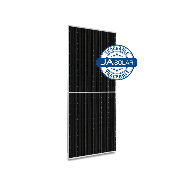 JA Solar JAM72D-40-610-LB-TS-MC4 610W N-type TOPCon MBB Traceable Double Glass Bifacial 72 Cell Silver Frame MC4
