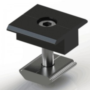 Fastensol F-MC-B30 Fastensol Black Mid Clamp 30mm