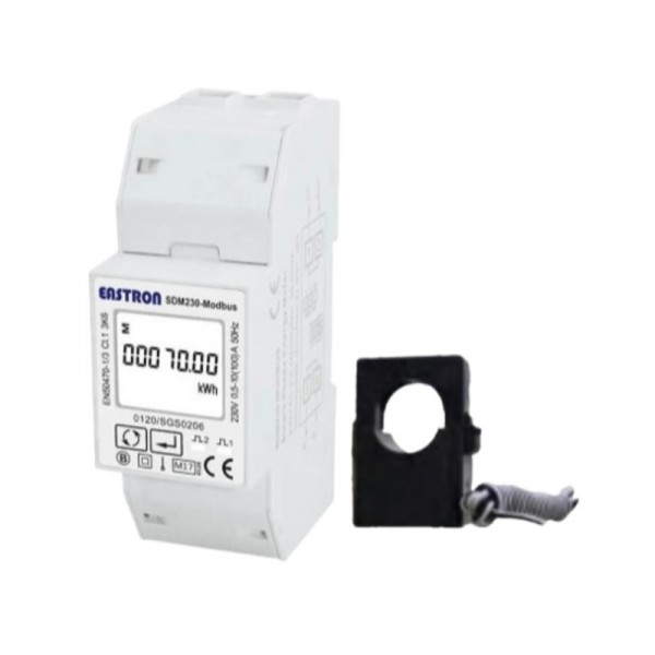 Growatt SPM-CT-E Single Phase Smart Meter with CT Clamp for Export Limitation