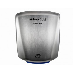 Warner Howard BC1153 Airforce Slim Brushed Stainless Steel Automatic Hand Dryer 450-950W