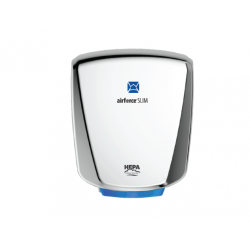 Warner Howard BC1152 Airforce Slim Polished Stainless Steel Automatic Hand Dryer 450-950W