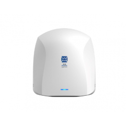 Warner Howard 091222PR MR Quiet White Low Energy Automatic Hand Dryer 800W