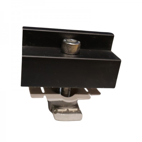 GSE ART104665 Ground Mount EVOLUTION End Clamp 30MM - BLACK