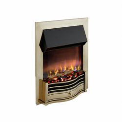 Dimplex DMF20AB3D Dumfries Antique Brass Optiflame 3D Inset Electric Fire 2.0 kW