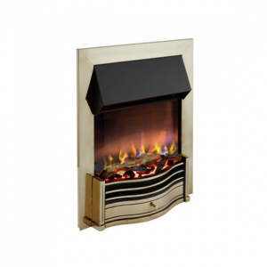 Dimplex DMF20AB3D Dumfries Antique Brass Optiflame 3D Inset Electric Fire 2.0 kW