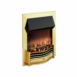 Dimplex DMF20BR3D Dumfries Brass Optiflame 3D Inset Electric Fire 2.0 kW