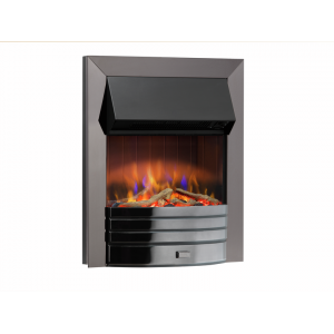 Dimplex TRR20BN3D Torridon Black Nickel Optiflame 3D Inset Electric Fire 2.0 kW