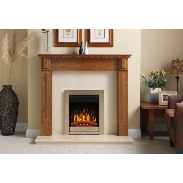 Dimplex LNA16NG Luna Neo Gold Optiflame Inset Electric Fire 2.0 kW