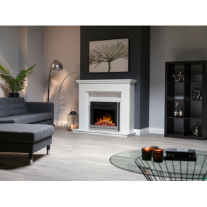 Dimplex SCA22CH Scala Brushed Chrome Optiflame 22 Inset Electric Fire 2.0 kW